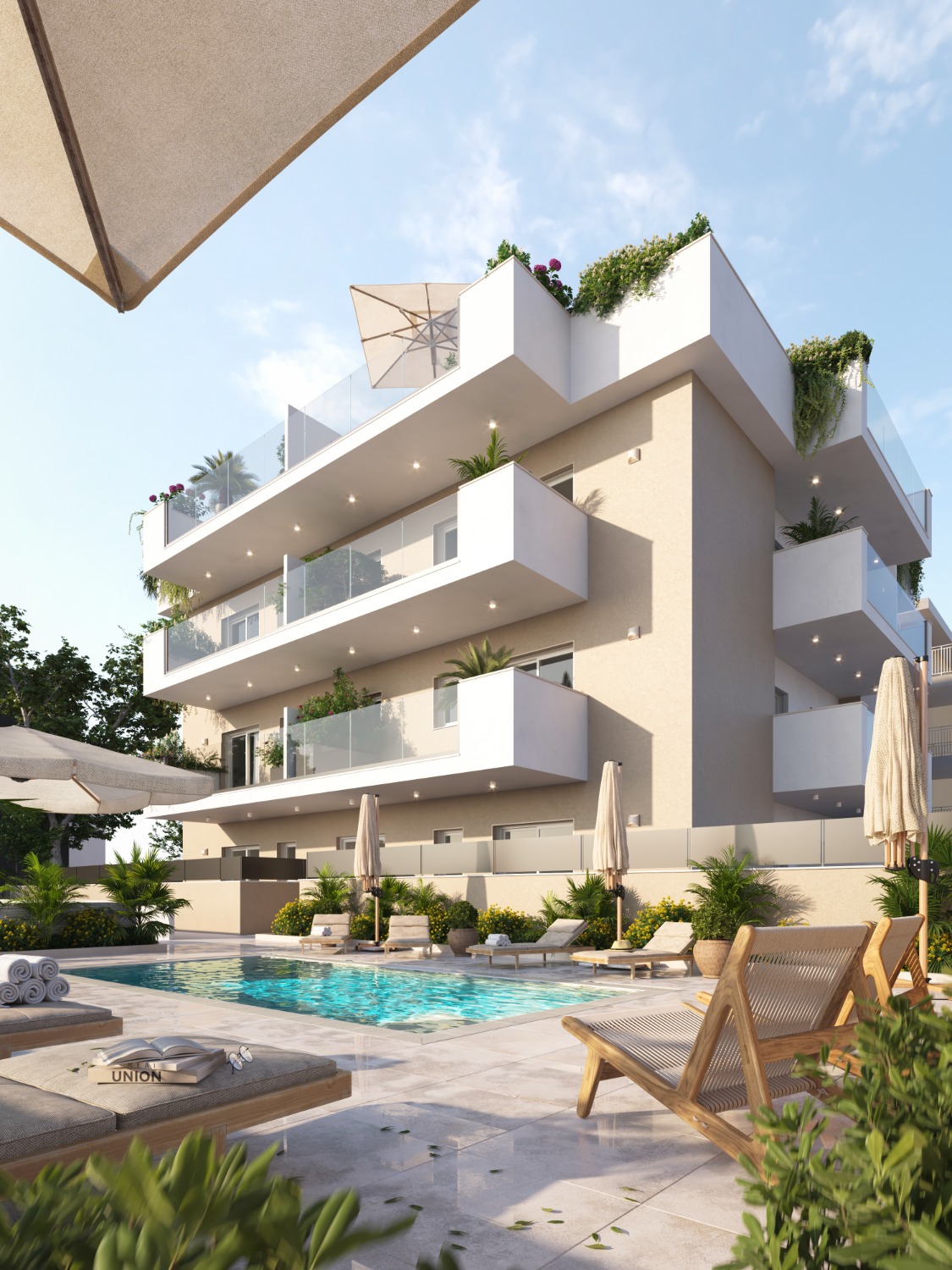 ULTIMO TRILOCALE ATTICO IN RESIDENZA CON PISCINA