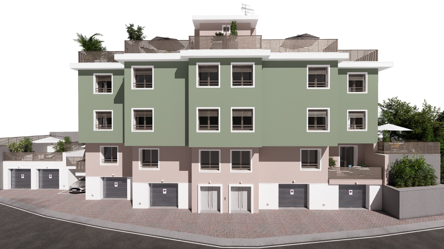 VILLA DELLE ROSE: NUOVO QUADRILOCALE CON TERRAZZO